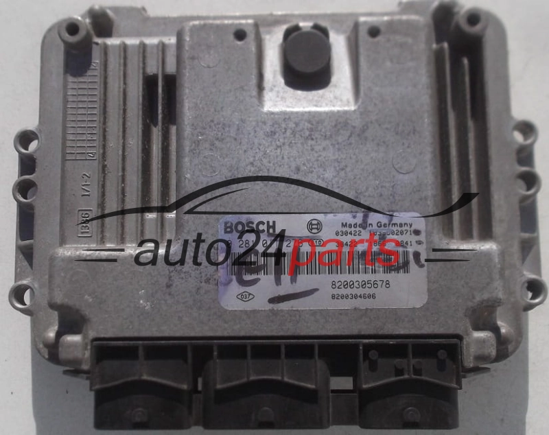 CENTRALINA MOTORE RENAULT MEGANE 1.9 DCI BOSCH 0 281 011 276, 0281011276, 8200305678, 8200304606