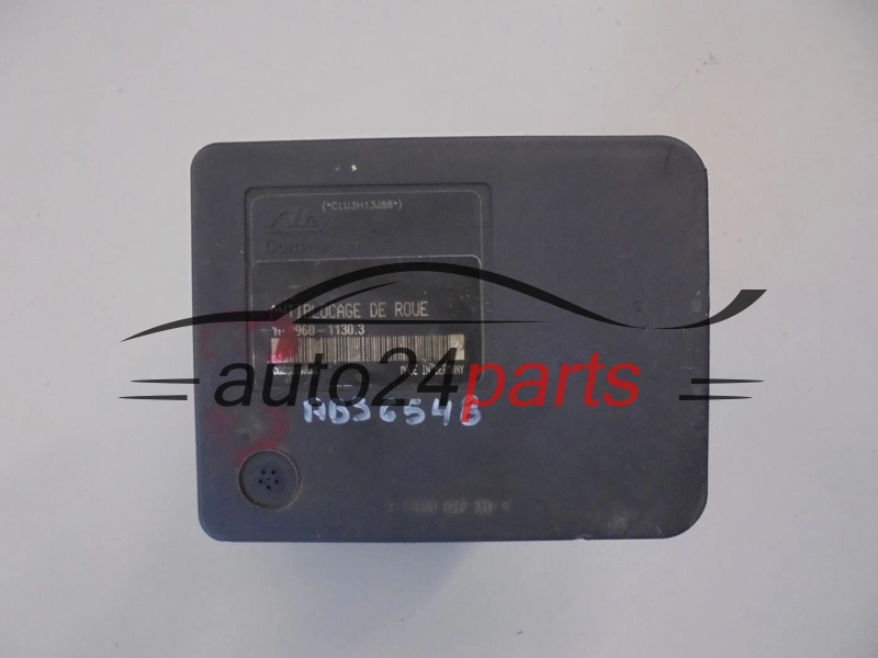 ABS POMPA I STEROWNIK CITROEN C3 9649029080, ATE 10.0206-0103.4, 10020601034, 10.0960-1130.3, 10096011303