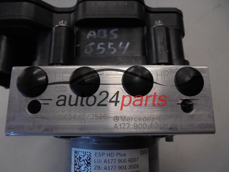 Bomba ABS y centralita MERCEDES BENZ 0265295034 A1779006207 0265956939