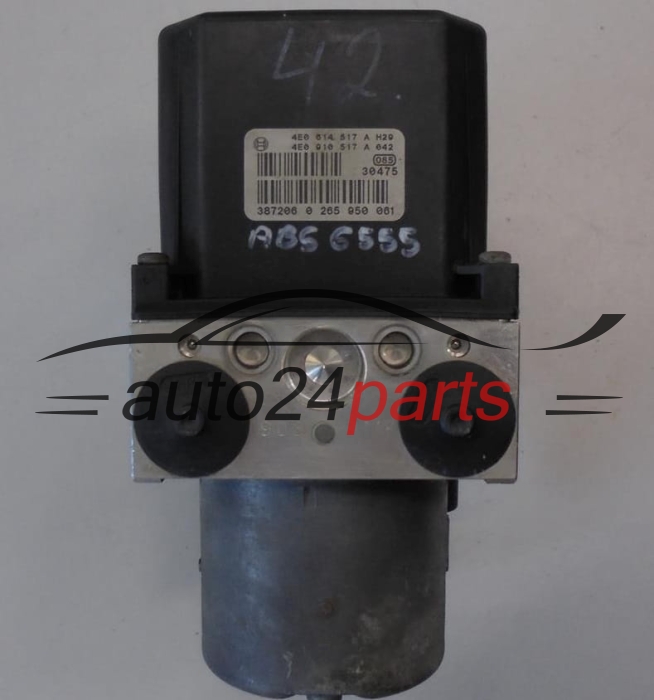 Pompe ABS et calculateur AUDI 0265225133 4E0614517A 0265950061