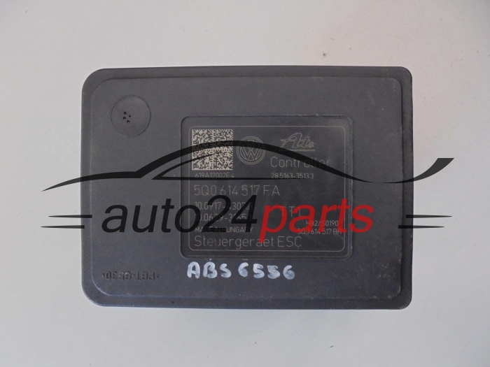 POMPA ABS I STEROWNIK VOLKSWAGEN SEAT SKODA 5Q0614517FA 10.0917-4307.3 10091743073