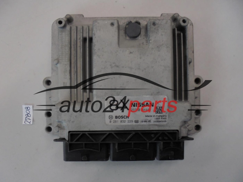 KOMPUTER STEROWNIK SILNIKA NISSAN QASHQAI 1.6 DCI BOSCH 0 281 032 229, 0281032229, 23710 HX44A, 23710HX44A