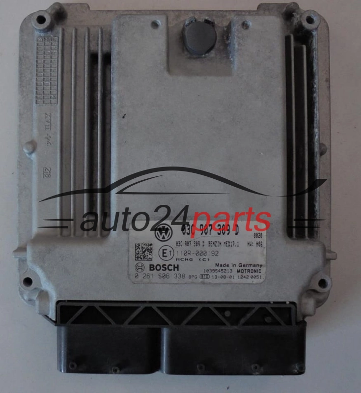 VOLKSWAGEN PASSAT, BOSCH 0 261 S06 338, BOSCH 0261S06338, 03C 907 309 D, 03C907309D, MED17.1