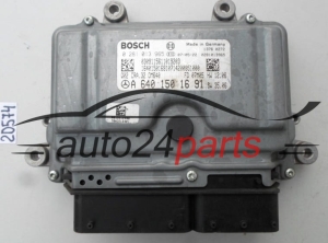 KOMPUTER STEROWNIK SILNIKA MERCEDES B180 BOSCH 0 281 013 965, 0281013965, A 640 150 16 91, A6401501691, 6401501691 - 20574