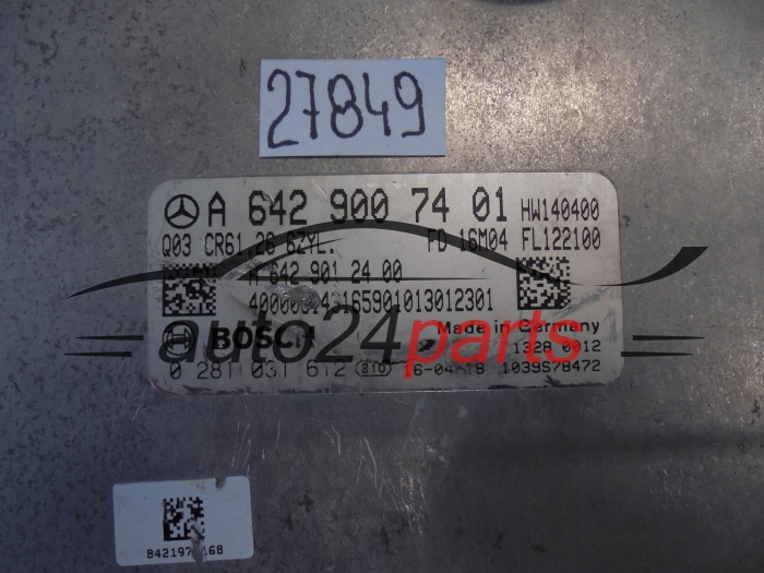 MERCEDES BENZ 0281031612 A6429007401 CR61.26