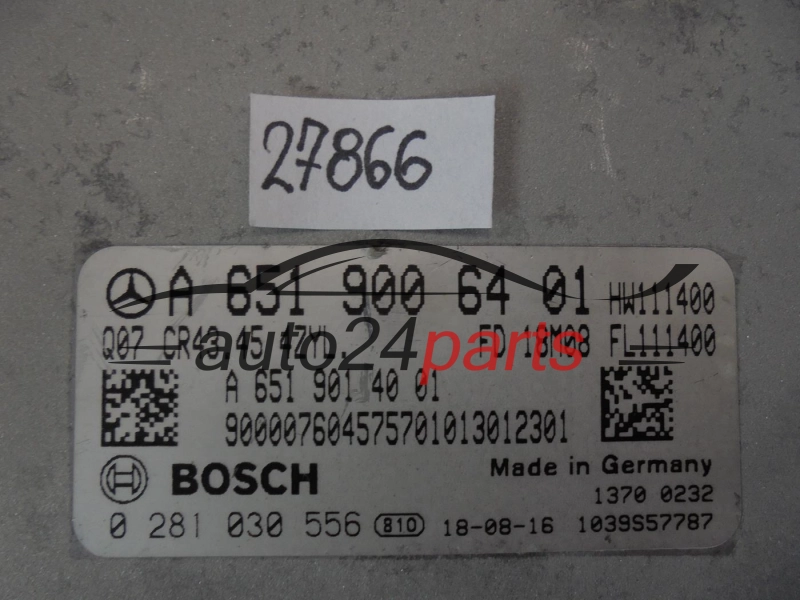 MERCEDES BENZ 0281030556 A6519006401 CR43.45
