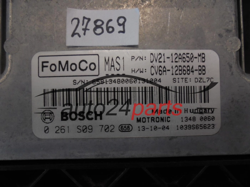 FORD 0261S09702 DV21-12A650-MB DV2112A650MB