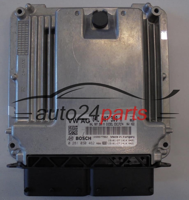 AUDI VOLKSWAGEN BOSCH 0 281 030 462, 0281030462, 04L 907 309 M, 04L907309M, EDC17C74