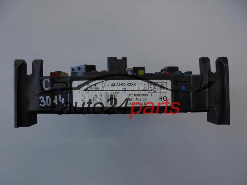 CENTRALKA MODUL STEROWNIK KOMFORTU CITROEN PEUGEOT SIEMENS S118085300I, 9649811380, BSI F01-00 HG