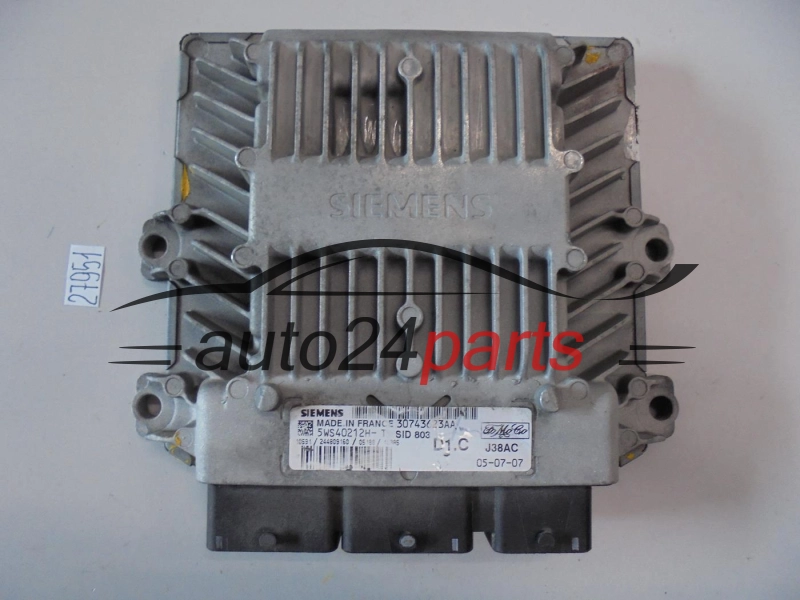 Sterownik silnika Volvo V50 S40 2.0 5WS40212HT 30743623AA