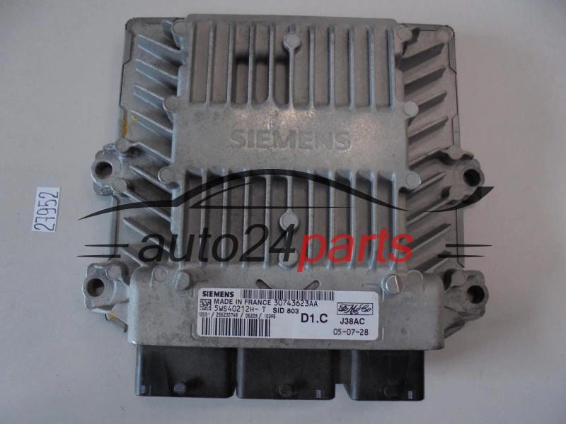Sterownik silnika Volvo V50 S40 2.0 5WS40212HT 30743623AA – zdjęcie 2