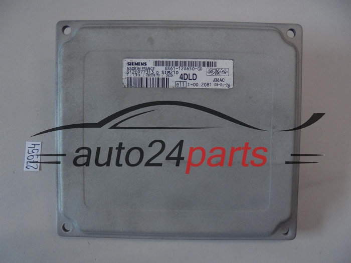 Sterownik silnika Ford Fiesta Fusion 1.4 S120977313D 6S6112A650GD