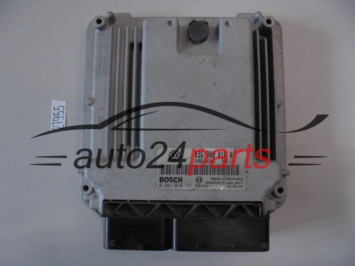 Sterownik silnika Volkswagen Touran 1.9 TDI 0281010731 03G906016A