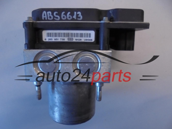 Pompa ABS i sterownik Citroen Peugeot 9674677580 0265230304 – zdjęcie 2