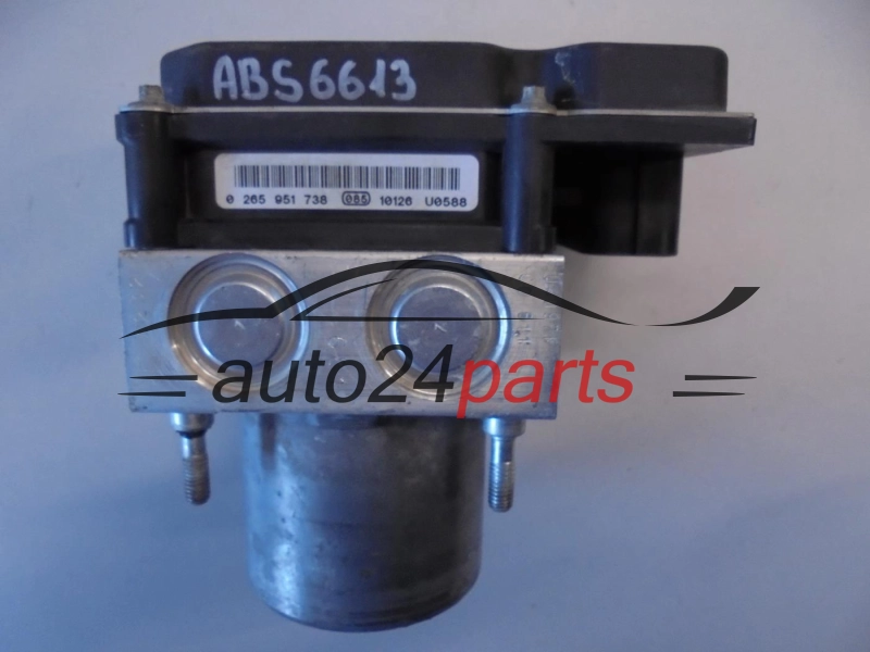 ABS POMPA I STEROWNIK CITROEN PEUGEOT BOSCH 0 265 230 304, 0265230304, 9674677580, 0265951738