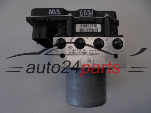Bomba ABS y centralita AUDI 0265236104 8K0614517CJ 8K0907379AH 0265950964