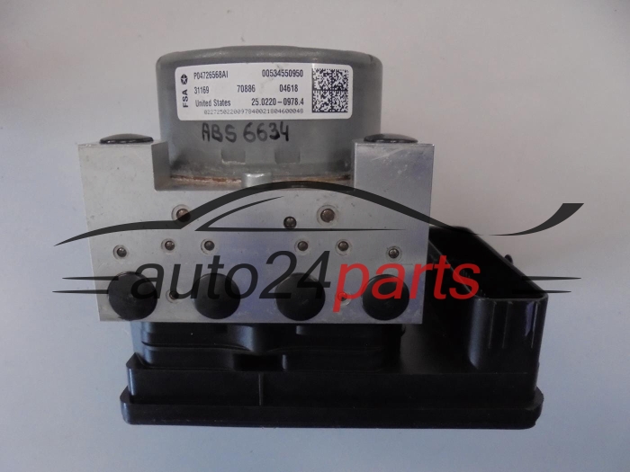 ABS Pump JEEP COMPAS P04726568AI 00534550950 28.5159-0707.3, 28515907073