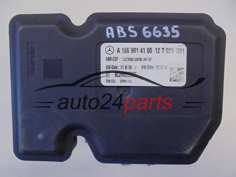 Bomba ABS y centralita MERCEDES BENZ A1664312912 A1669014100