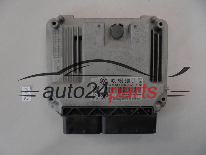 Calculateur Moteur SKODA OCTAVIA 0281016952 03L906018CT EDC17C46