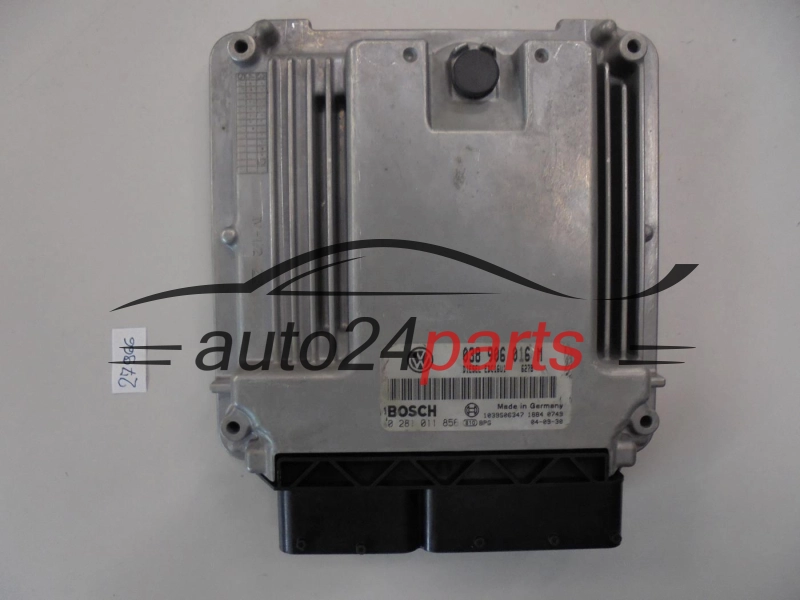 KOMPUTER STEROWNIK SILNIKA VW VOLKSWAGEN T5 1.9 TDI BOSCH 0 281 011 856, 0281011856, 038 906 016 M, 038906016M