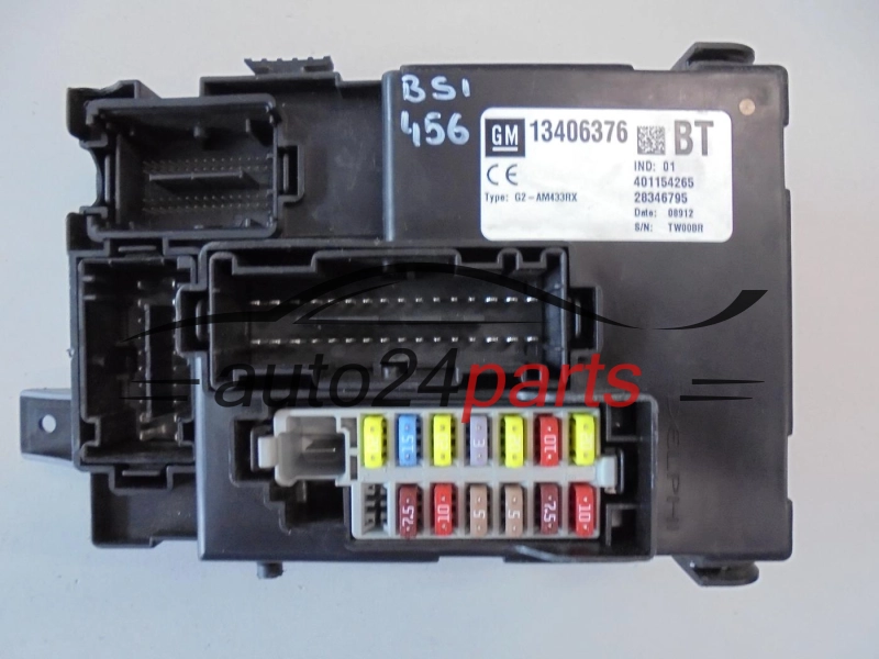 CENTRALKA MODUL BSI OPEL MERIVA B 13406376 BT