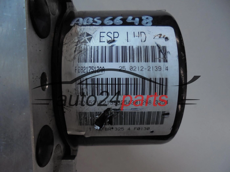 ABS POMPA I STEROWNIK DODGE P68217512AA, 25.0212-2139.4, 25021221394, 28.5266-1202.3, 28526612023