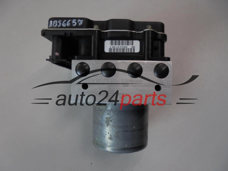 ABS POMPA I STEROWNIK SUBARU FORESTER BOSCH 0 265 230 201, 0265230201, 27536SC012, 0265950924