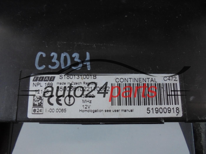 Moduł komfortu Fiat Panda S180131001B 51900918 – zdjęcie 2