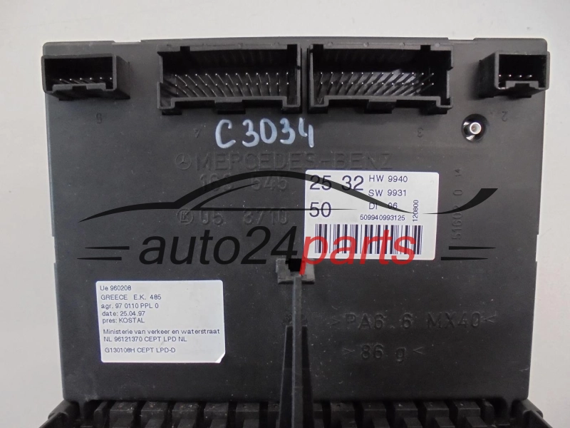 Moduł komfortu Mercedes Benz 1635452532 05371050 – zdjęcie 2