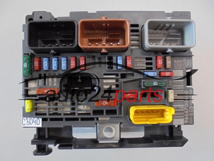 Moduł komfortu BSM Citroen Peugeot 9666700480 BSMR0500 – zdjęcie 2
