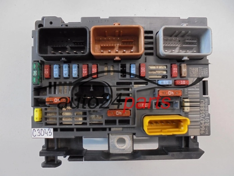 Moduł komfortu BSM Citroen 9664705880 – zdjęcie 2