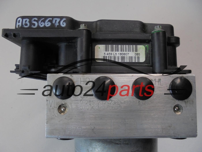 ABS POMPA I STEROWNIK OPEL CORSA D BOSCH 0 265 232 238, 0265232238, 13277812 FB, 0 265 800 422, 0265800422