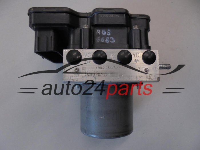 ABS Pumpe und steuergerat Renault 476600633R 0265295527 0265956740