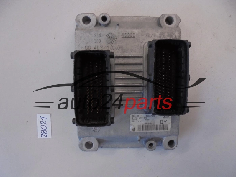 Sterownik silnika Opel Corsa C 1.0 Z10XE 0261206072 09115111BY – zdjęcie 2