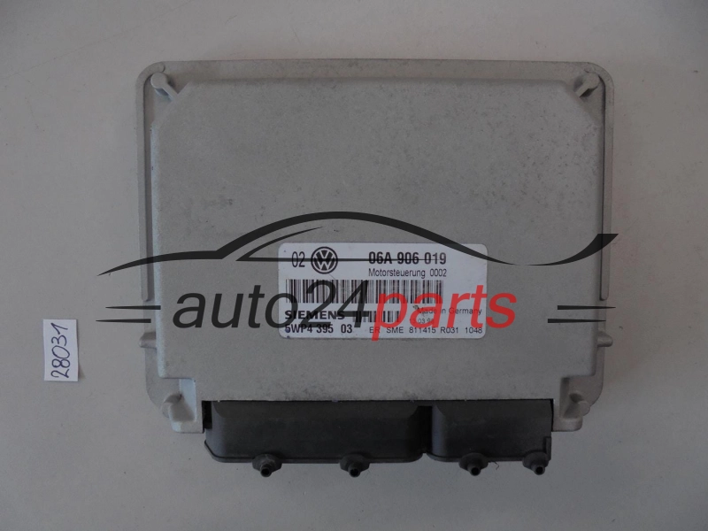Sterownik silnika VOLKSWAGEN GOLF 1.6 06A906019 06A 906 019 SIEMENS 5WP4 395 03 5WP439503 MOTORSTEUERUNG 0002 - 28031
