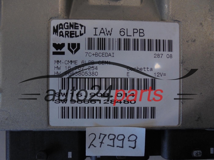 PEUGEOT IAW 6LPB IAW6LPB 9666128480