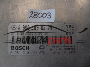 MERCEDES BENZ A0001530279 0281010231 CR1.7