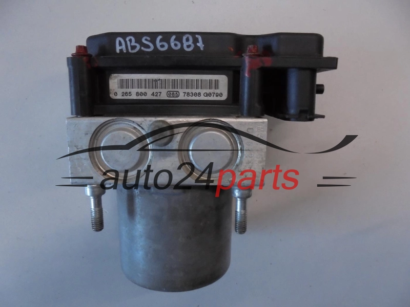 ABS POMPA I STEROWNIK CITROEN PEUGEOT BOSCH 0 265 231 550, 0265231550, 1400513280, 0265800427