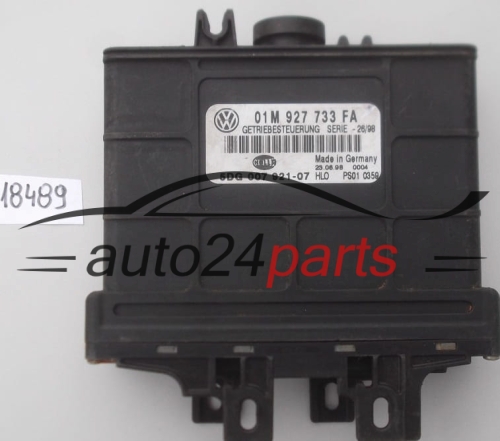STEROWNIK SKRZYNI AUTOMATYCZNEJ AUDI A3 1.9 TDI 01M927733FA, 01M 927 733 FA, 5DG007921, 5DG 007 921-07