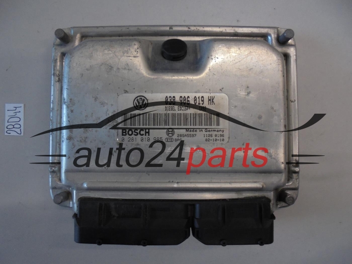 SEAT LEON TOLEDO 1.9 TDI ARL BOSCH 0 281 010 985, 0281010985, 038 906 019 HK, 038906019HK