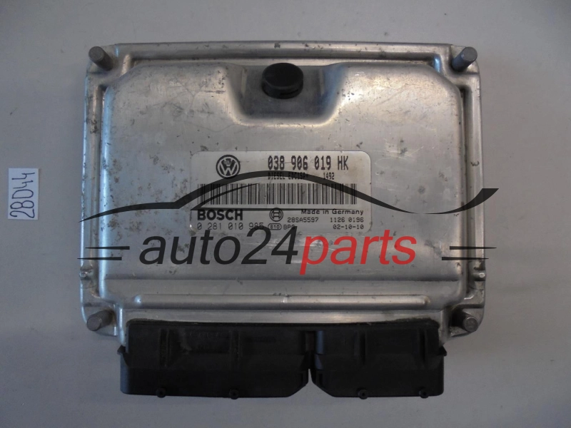 Centralina do motore SEAT LEON TOLEDO 1.9 TDI ARL BOSCH 0281010985 038906019HK