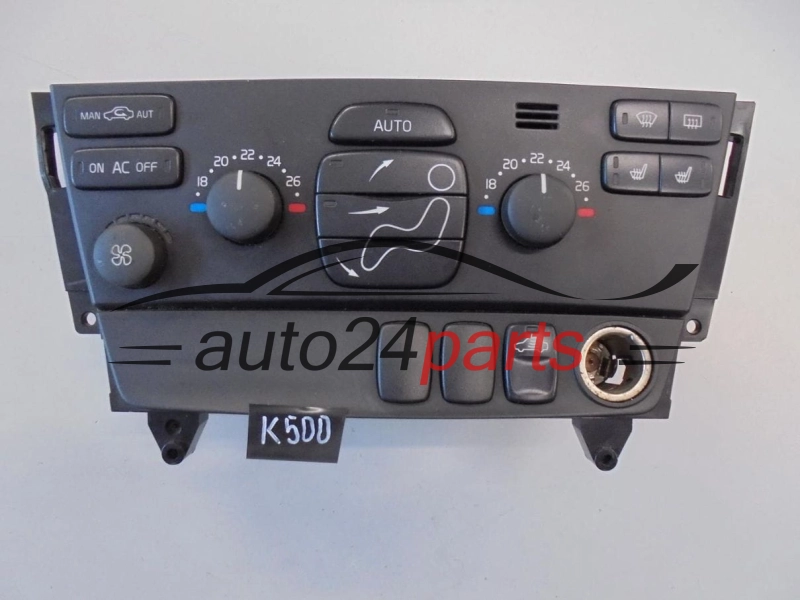 HEATING AND AIR CONDITIONING CONTROL PANEL SWITCH CLIMATRONIC VOLVO 30746022 M413410-0015 / M4134100015