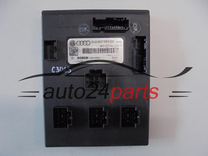 CENTRALKA MODUL KOMFORTU AUDI 8K0 907 063 DE, 8K0907063DE, BCM1