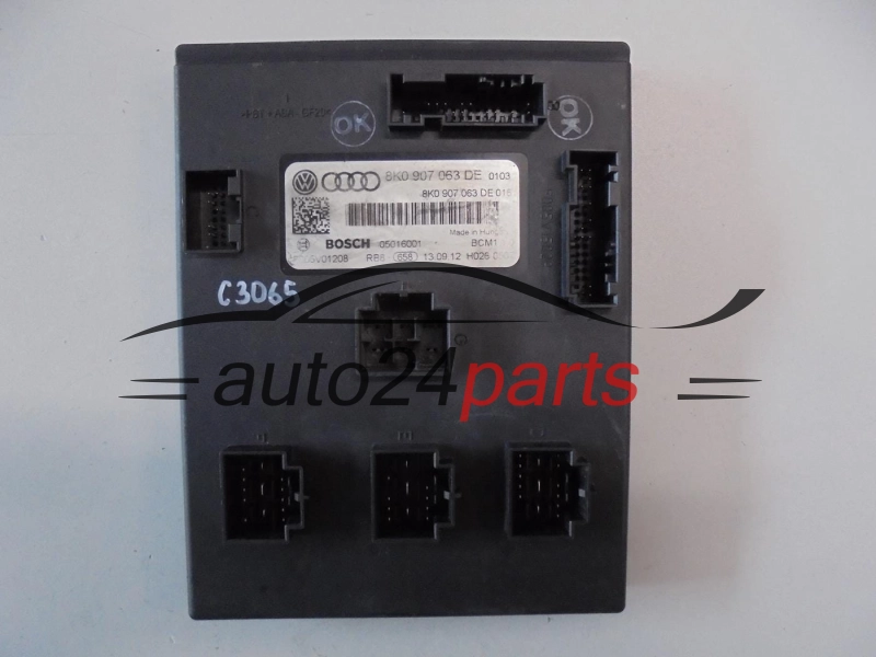 CENTRALKA MODUL KOMFORTU AUDI 8K0 907 063 DE, 8K0907063DE, BCM1