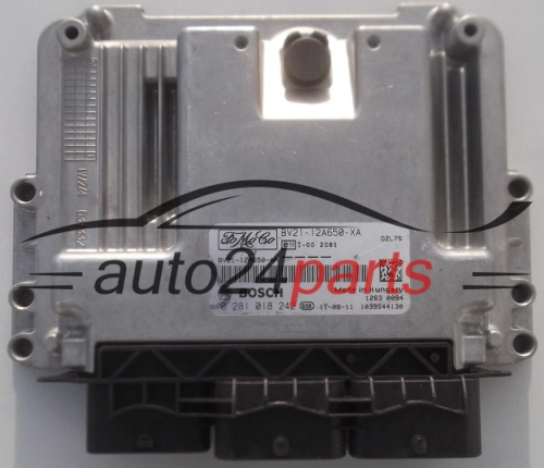 CENTRALINA MOTORE FORD 1.6 TDCI BOSCH 0 281 018 242,  BV21-12A650-XA