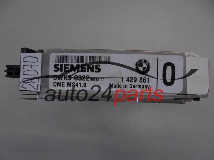 KOMPUTER STEROWNIK SILNIKA BMW SIEMENS 5WK9 0322, 5WK90322, 1 429 861, 1429861, DME MS41.0