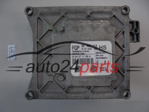 KOMPUTER STEROWNIK SILNIKA OPEL ASTRA ZAFIRA 1.6 Z16XER 1.8 Z18XER SIEMENS VDO 5WK9 460, 5WK9460, FGP 55 567 114 HS, 55567114HS, 55567114, SIMTEC75.5  - 28089