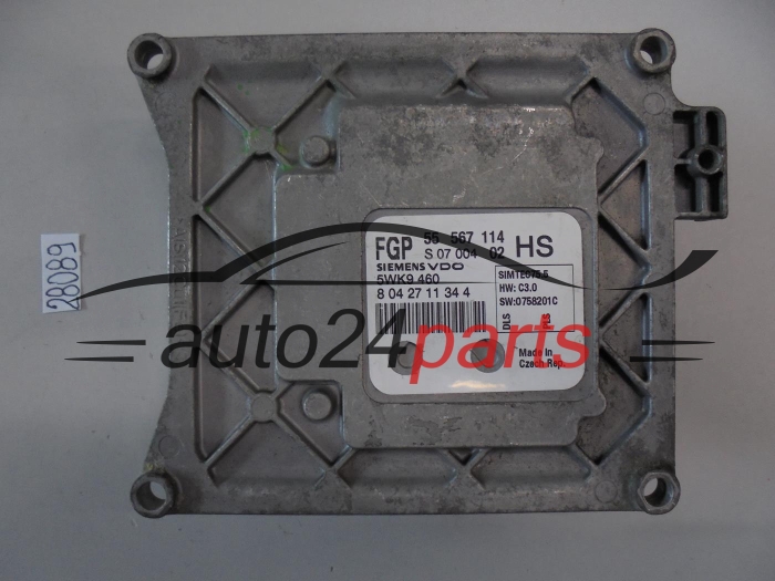 Sterownik silnika Opel Astra Zafira 1.6 Z16XER 1.8 Z18XER 5WK9460 55567114HS