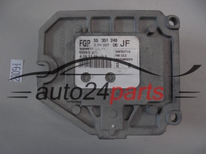 KOMPUTER STEROWNIK SILNIKA OPEL ASTRA ZAFIRA 1.8 Z18XE 55351248 JF, 55 351 248 JF  FGP 5WK9370, 5WK9 370 - 28091