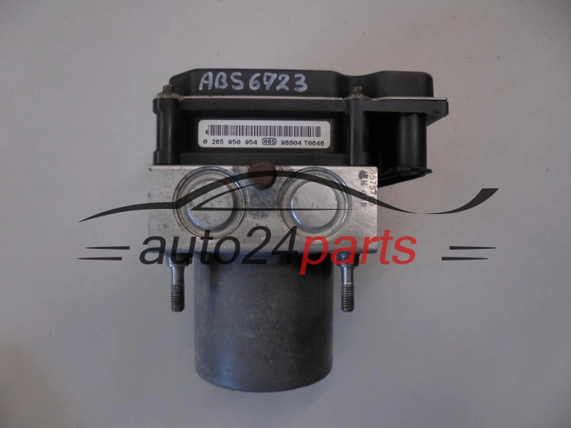 ABS POMPA I STEROWNIK OPEL TIGRA B MERIVA CORSA BOSCH 0 265 234 694, 0265234694, 13276464 AG, 0 265 950 954, 0265950954